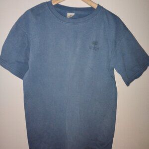 Bluish-Gray Graphic Tee